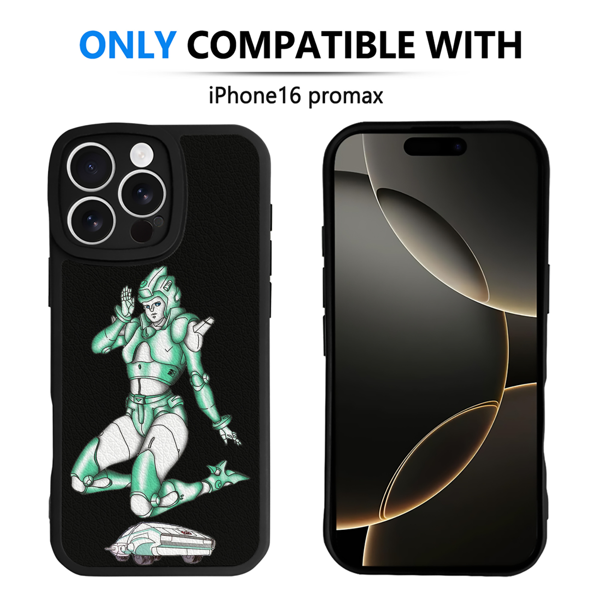 （画像用）  【iPhone 16シリーズ対応】シリコンスマホケース（レザー調） 材質：シリコン